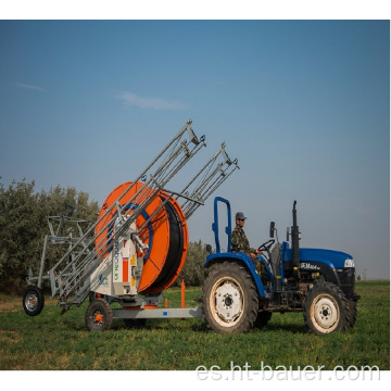 Máquina de riego de carrete de manguera extraíble